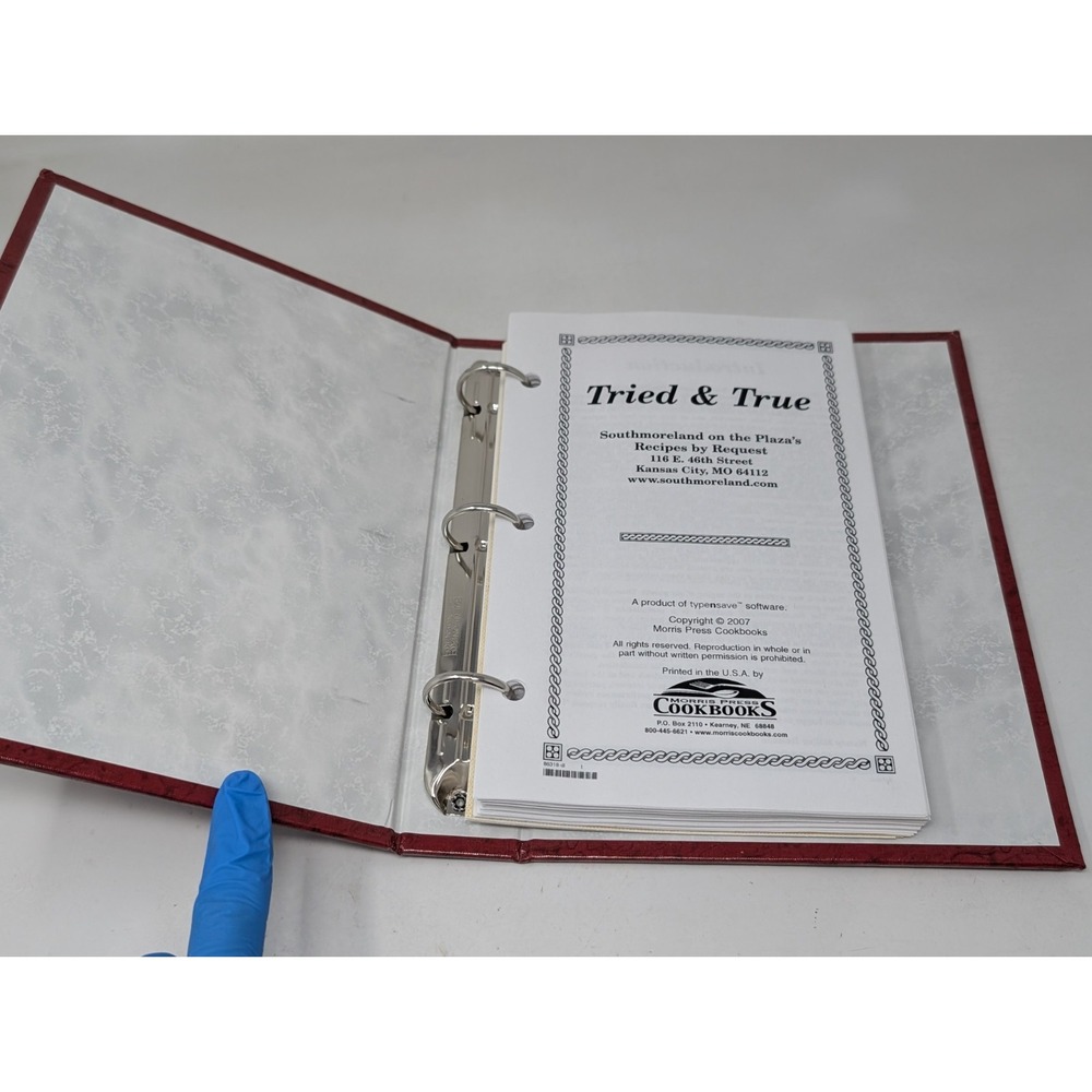Tried And True Southmoreland On The Plaza Kansas City Resturant Cookbook Recipes - Picture 4 of 8